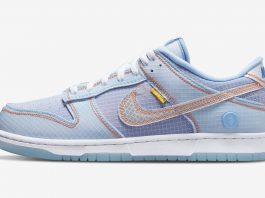 Union x Nike Dunk Low Passport Pack „Argon“