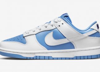 Nike Dunk Low WMNS „Reverse UNC“ Nike-Dunk-Low-White-University-Blue-Royal-Blue-DJ9955-101