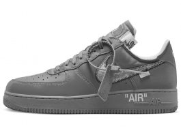 Off-White x Nike Air Force 1 Low „Grey“ Off-White-Nike-Air-Force-1-Low-Grey