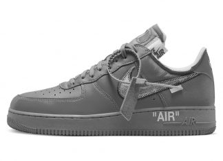 Off-White x Nike Air Force 1 Low „Grey“ Off-White-Nike-Air-Force-1-Low-Grey