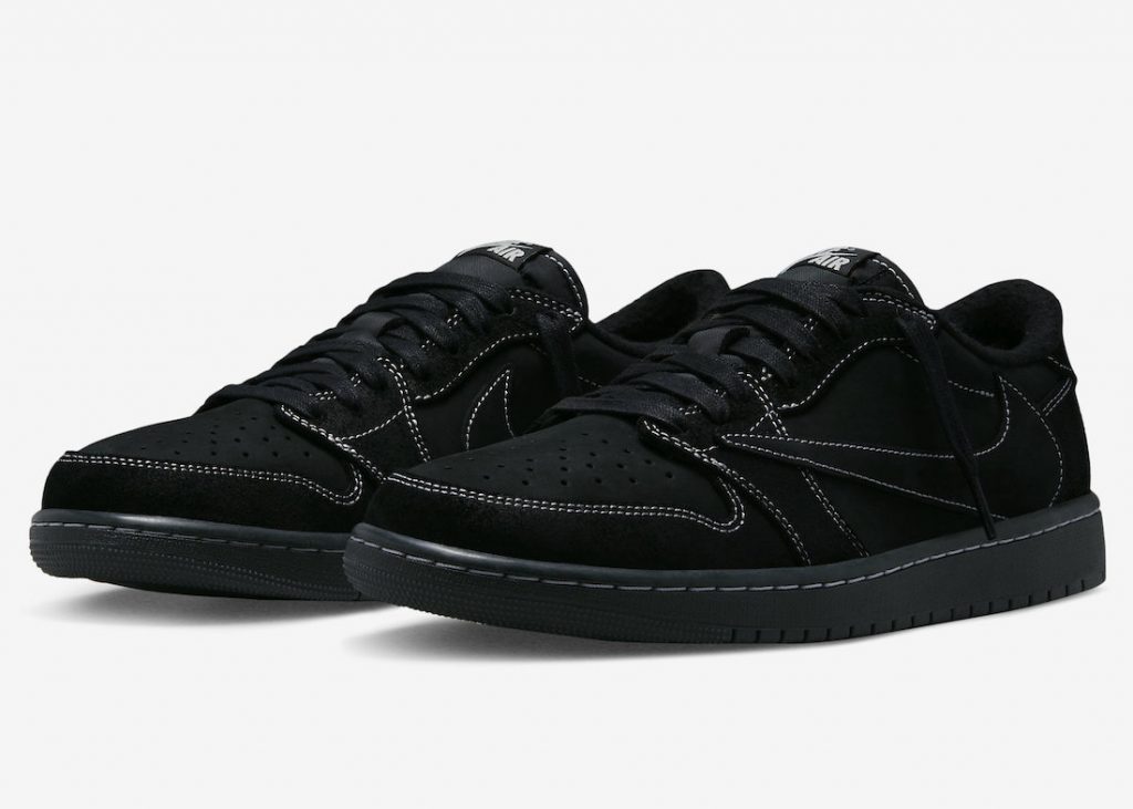 Travis Scott x Nike Air Jordan 1 Low OG "Black Phantom" | sneaker_release