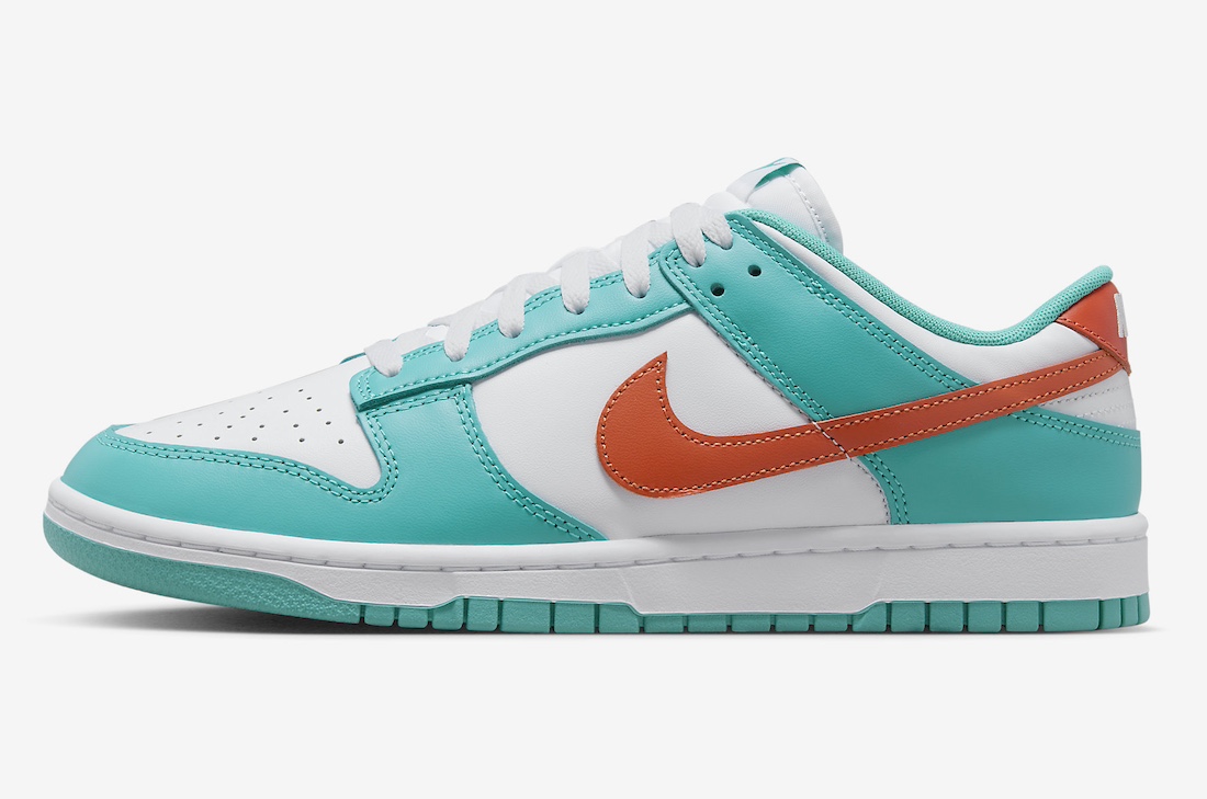 Nike Dunk Low Miami Dolphins Dusty Cactus DV0833 102 1