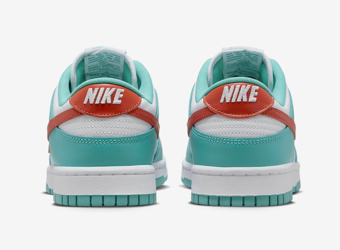 Nike Dunk Low Miami Dolphins Dusty Cactus DV0833 102 4