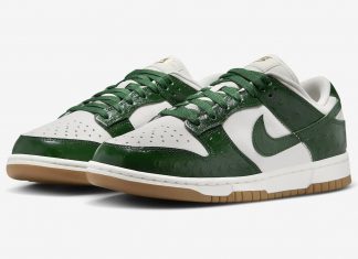 Nike Dunk Low LX WMNS „Gorge Green“ Nike-Dunk-Low-Green-Ostrich-FJ2260-002