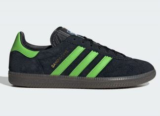 Adidas Samba Decon SPZL „Black Lime“ adidas-Samba-Deco-SPZL-Core-Black-Lucid-Lime