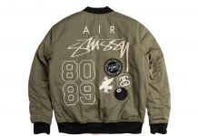 Nike x Stussy Reversible Jacket „Olive“