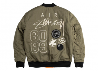 Nike x Stussy Reversible Jacket „Olive“