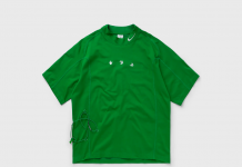 Off-White x Nike Shortsleeve Top „Kelly Green“