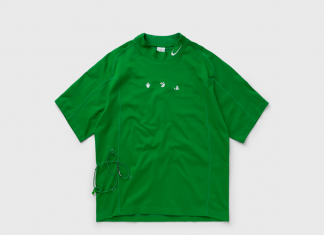 Off-White x Nike Shortsleeve Top „Kelly Green“
