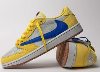 Travis Scott x Nike Air Jordan 1 Low OG „Canary“ Travis-Scott-Air-Jordan-1-Low-Canary-DZ4137-700-2
