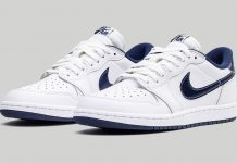 Nike Air Jordan 1 Low ’85 „Metallic Blue“