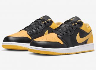 Nike Air Jordan 1 Low „Yellow Ochre“ Air-Jordan-1-Low-Black-Yellow-Ochre-553558-072-4-1