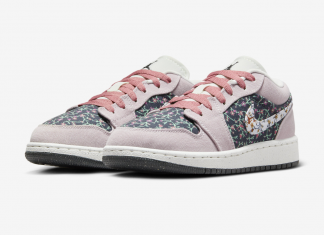 Nike Air Jordan 1 Low GS „Floral Canvas“