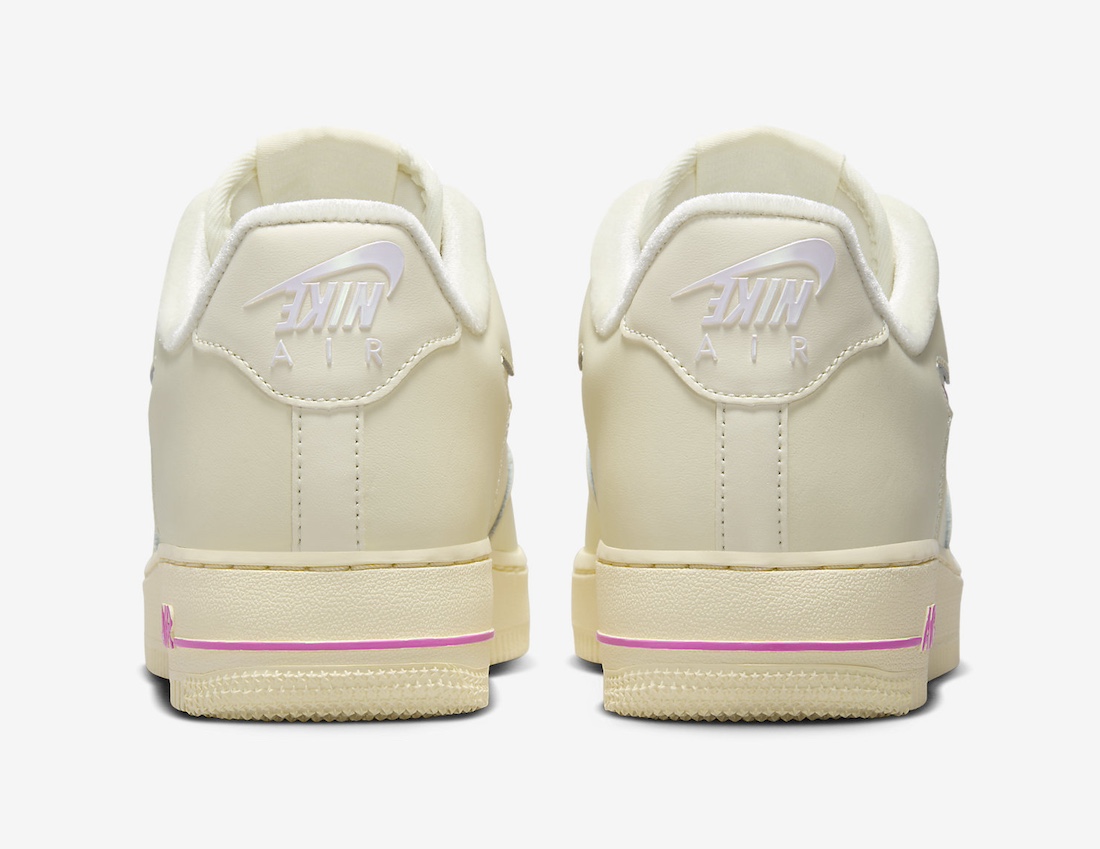 Nike Air Force 1 07 SE Just Do It Coconut Milk Playful Pink FB8251 101 5