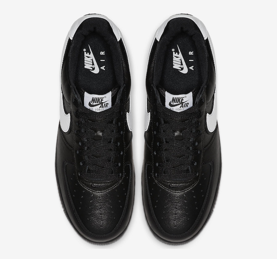 Nike Air Force 1 Black White CQ0492 001 Release Date 3