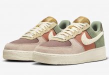 Nike Air Force 1 Low ’07 WMNS „Oil Green“ Nike-Air-Force-1-Low-Oil-Green-Terra-Blush-4