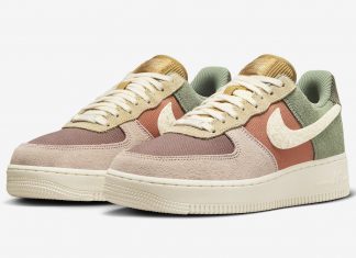 Nike Air Force 1 Low ’07 WMNS „Oil Green“ Nike-Air-Force-1-Low-Oil-Green-Terra-Blush-4