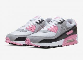 Nike Air Max 90 „White Pink“ Nike-Air-Max-90-Rose-Pink-CD0881-101-Release-Date-4