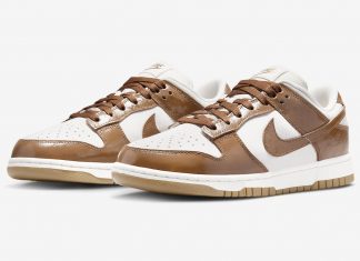 Nike Dunk Low LX „Brown Ostrich“ Nike-Dunk-Low-Brown-Ostrich-FJ2260-001