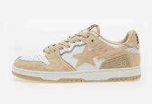 A Bathing Ape Sk8 Sta 2 M1 „Beige“