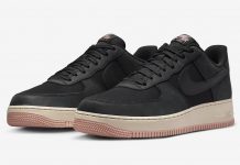 Nike Air Force 1 Low ’07 LX „Black Red Stardust“ Nike-Air-Force-1-Low-LX-Black-Red-Stardust-FB8876-001