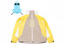 Nike x NOCTA x L’Art De L’Automobile NRG Tech Jacket „Khaki Vivid Sulfur“