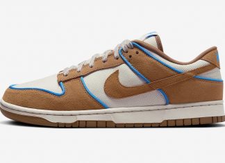 Nike Dunk Low PRM „Light British Tan“ Nike-Dunk-Low-Light-Orewood-Brown-Light-British-Tan-Photo-Blue-FN5825-100