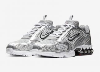 Nike Air Zoom Spiridon Cage 2 „Metallic Silver“ Nike-Air-Zoom-Spiridon-Caged-Metallic-Silver-CJ1288-001-Release-Date-5