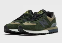 Stone Island x New Balance 574 „Legacy Dark Green“ stone-island-new-balance-574-legacy-u574lgil