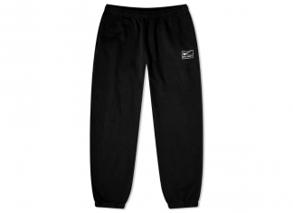 Stüssy x Nike Fleece Pants „Black“