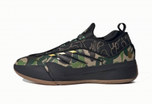 BAPE x Adidas Dame 9 „Camo“ A Bathing Ape x Adidas Dame 9 Camo Beitrag (1100 × 785 px)