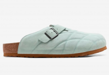 Birkenstock Boston Quilted Leve „Aqua“