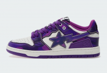 A Bathing Ape Bape SK8 Sta 1 M2 „Purple“