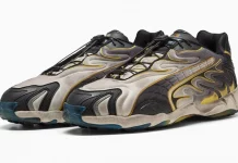 A$AP Rocky x PUMA Inhale Distressed Neoprene „Warm White Black“ A$AP Rocky Puma Inhale Distressed Neoprene 402456-01