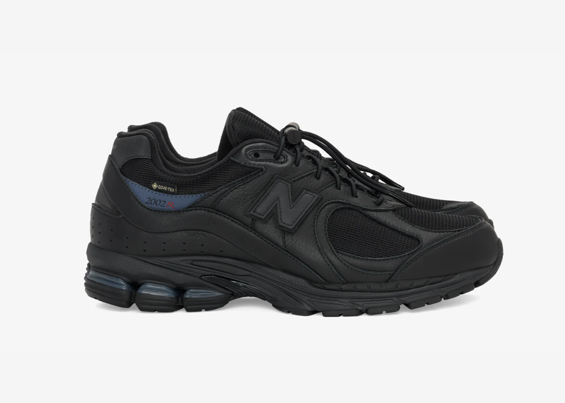 JJJJound x New Balance 2002R Leather Gore-Tex Black Storm 