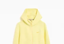 NOCTA x Nike Tech Fleece Zip Hoodie „Citron Tint“ jacken-maentel-nike-x-drake-nocta-nrg-tech-unisex-fleece-hooded-jacket-fd8453-821-0