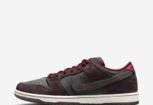 Riot Skateshop x Nike SB Dunk Low „Night Maroon“ riot-skateshop-nike-sb-dunk-low-fz1289-200-release-date-1-768x768