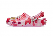 BAPE x Crocs Classic Clog „Camo Carnation“