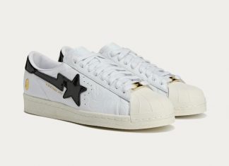 BAPE x Adidas Superstar Vintage „White Black“ Adidas Bape Superstar Vintage JR2701