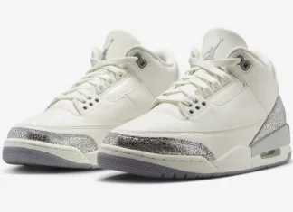 Nike Air Jordan 3 WMNS „Sail Metallic Silver“ Nike Air Jordan 3 WMNS Sail Metallic Silver CK9246-100