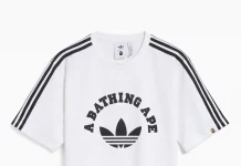 BAPE x Adidas Graphic T-Shirt „White“