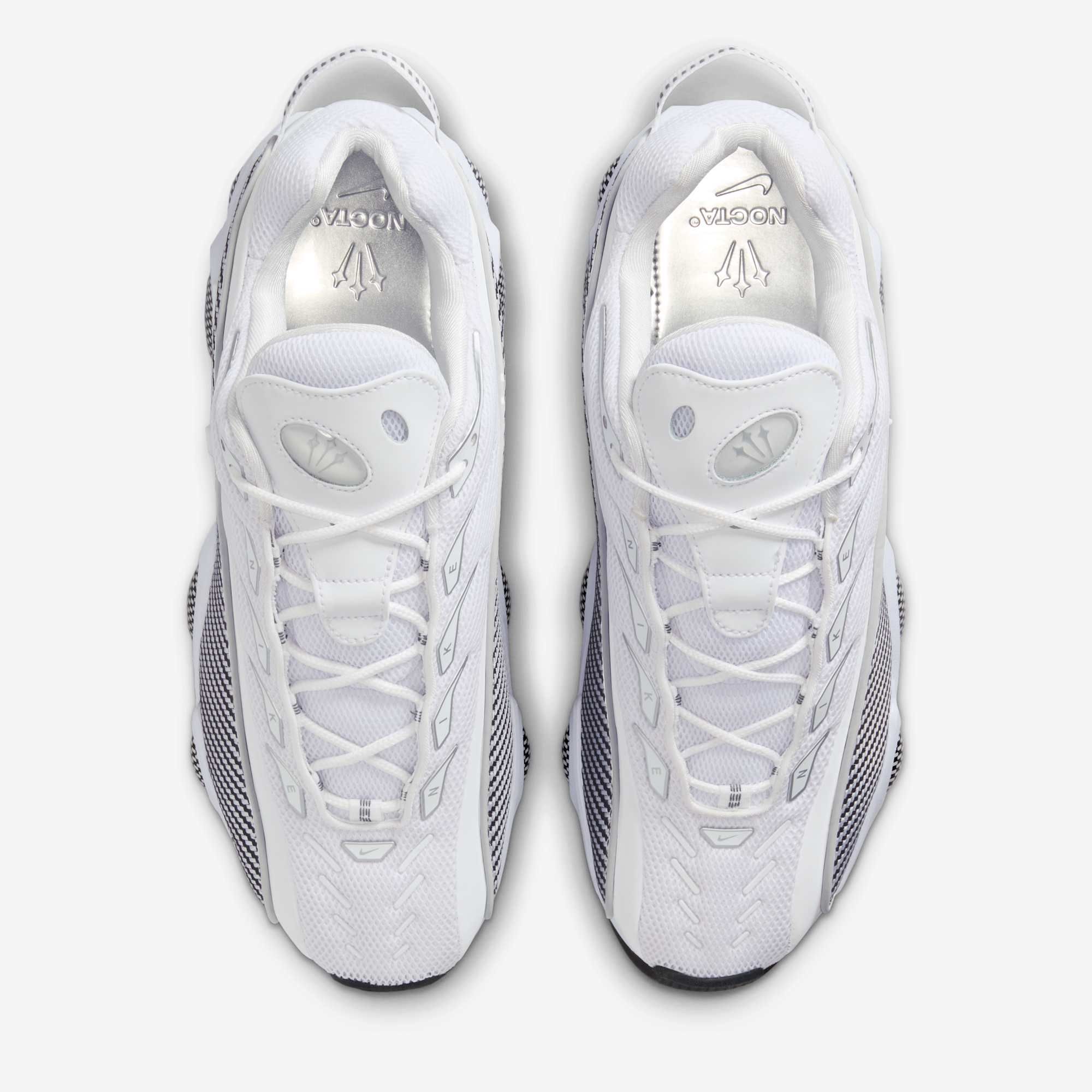 NOCTA x Nike Glide "White Black" Nike Nocta Glide White Black DM879 101 2 1