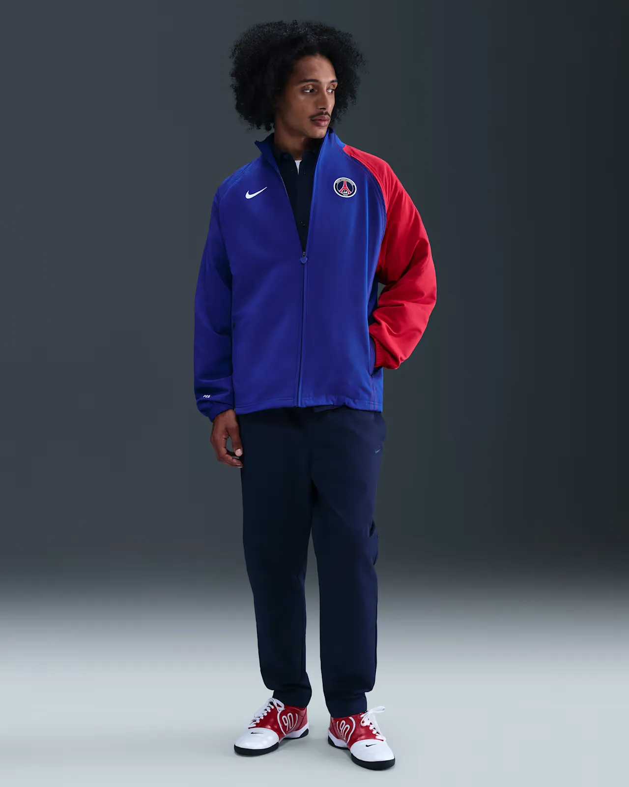 PSG x Nike Total 90 Track Jacket 2004 18195F PSG x Nike Total 90 Reissue Track Jacket HOME 2004 IH1872 417 img3 1000x1000 1