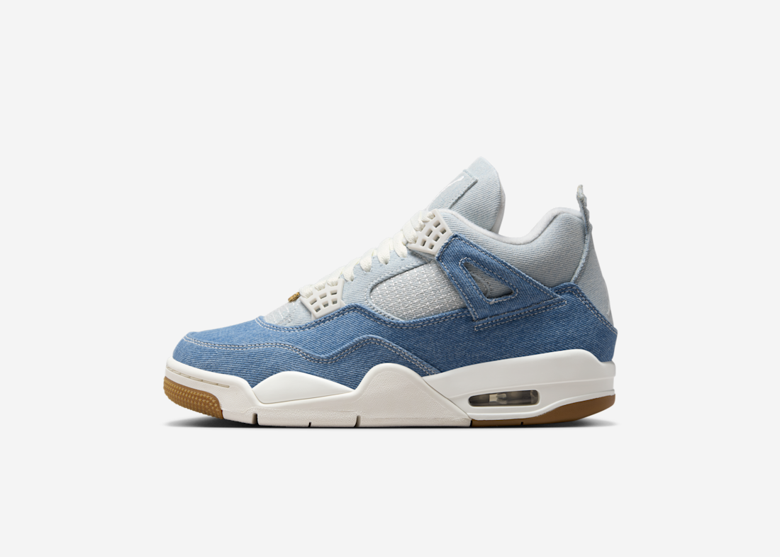 Nike Air Jordan 4 Denim "Worn Blue" IB6716 100 A PREM