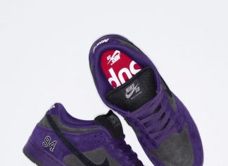 Supreme x Nike SB Dunk Low Europa Exklusiv „Purple Ink“