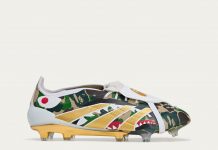 BAPE x Adidas Predator 25 „Gold Green Camo“