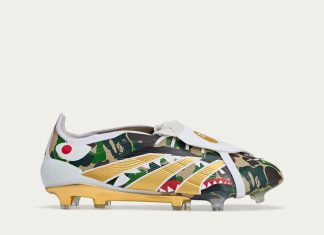 BAPE x Adidas Predator 25 „Gold Green Camo“