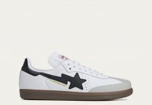 BAPE x Adidas Samba „Cloud White“ Bape x Adidas Samba Cloud White