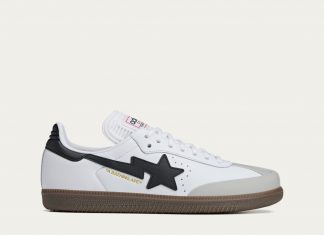 BAPE x Adidas Samba „Cloud White“ Bape x Adidas Samba Cloud White