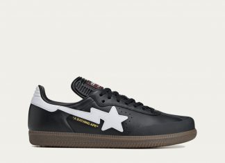 BAPE x Adidas Samba „Core Black“